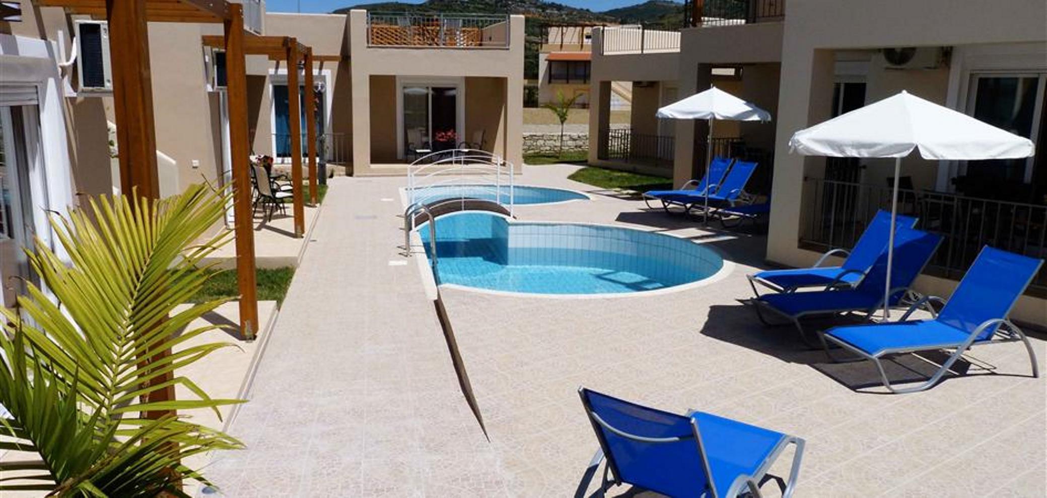 Azure Beach Kíssamos Buitenkant foto